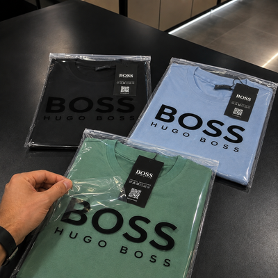 Camisetas Hugo Boss Importadas 🇺🇸 Compra 1 Lleva 3 (COLORES SURTIDOS)
