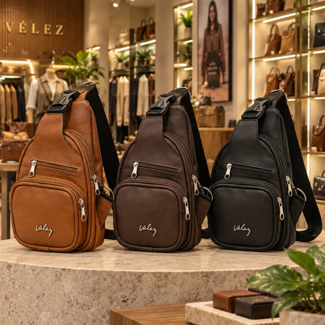 Bolso Cruzado Morral Vélez Antirobo